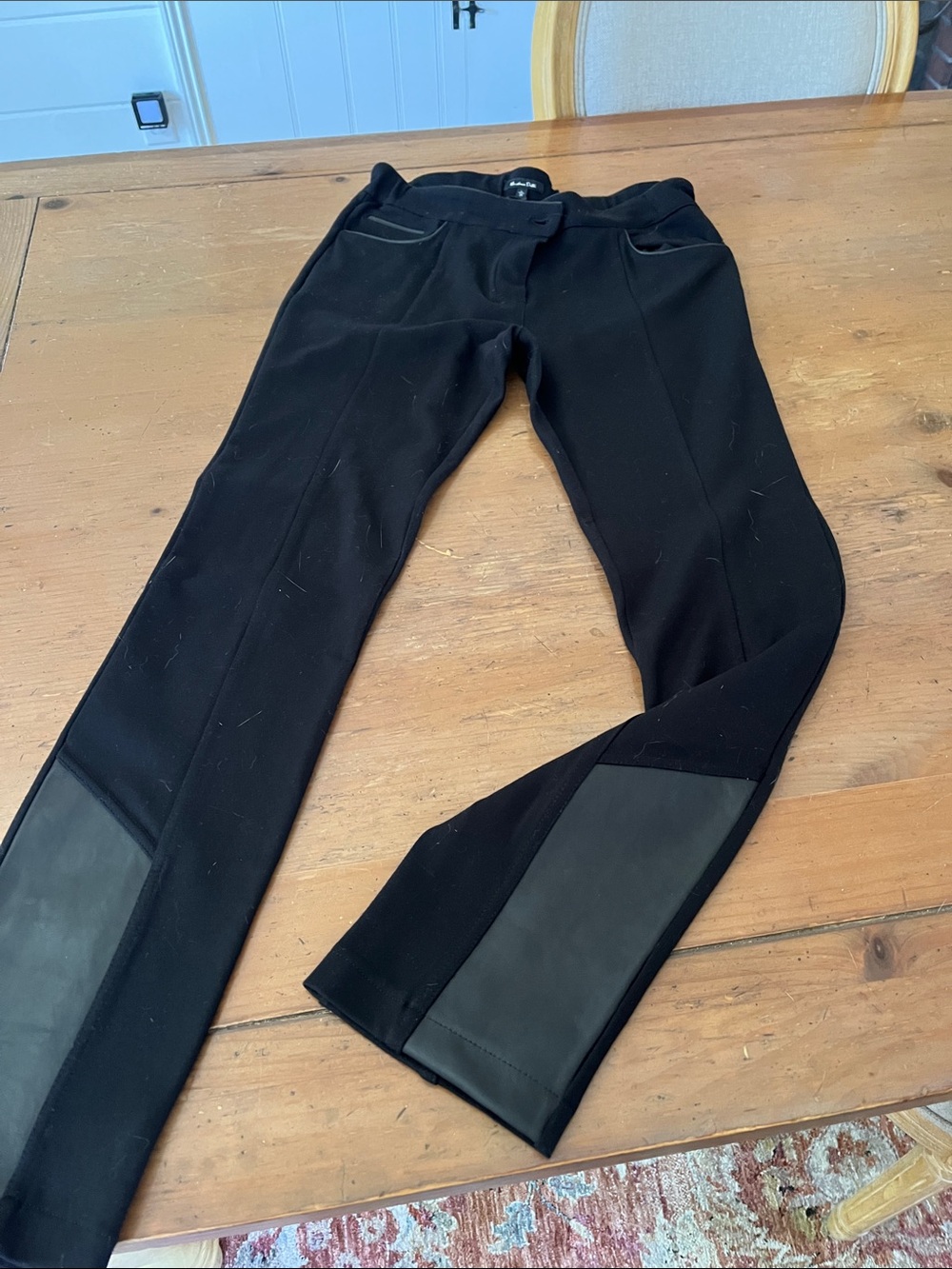 Massimo Dutti black soft pants size 34 perfect
